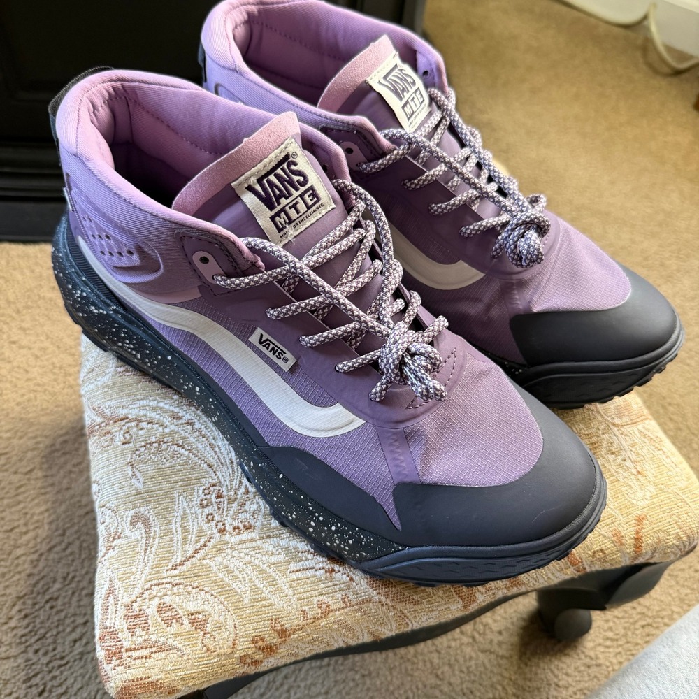 Vans MTE Crosspath Mid Men's 10 Grape Purple All-Terrain